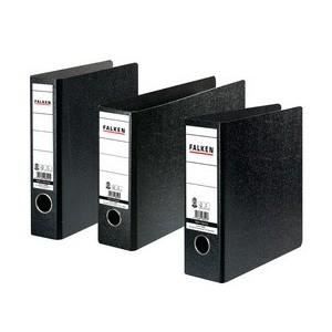 Classeur en carton - Falken - N 75 - A5 - Dos 75 mm - Noir