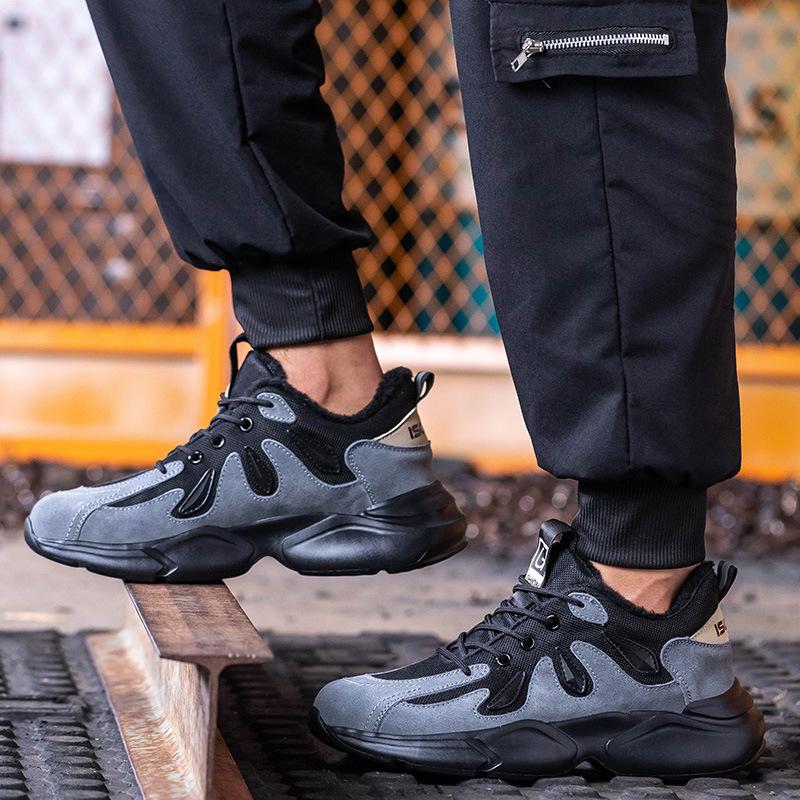 Labor Insurance Shoes, Smash-proof and Puncture-proof Safety Shoes, Wear-resistant and Non-slip Work Shoes, Protective Shoes