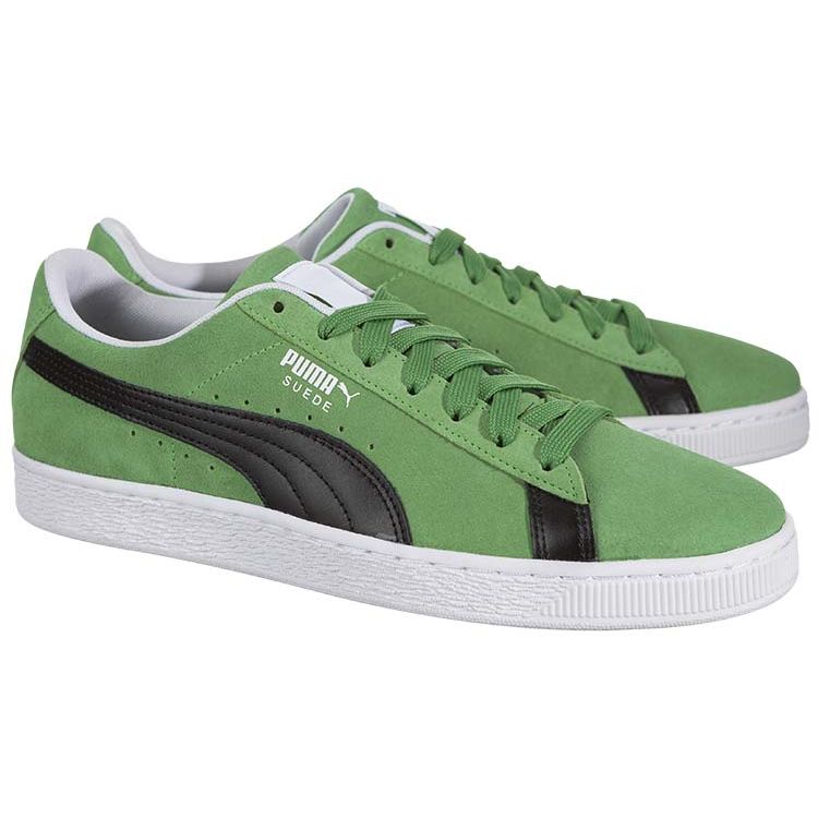 Puma Suede Classic Retro 2 Andean Toucan Men Sneakers Green Black White 371550-02