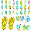 Kids Footprint Summer Decals For Celebration Party Supplies Prop Decoration