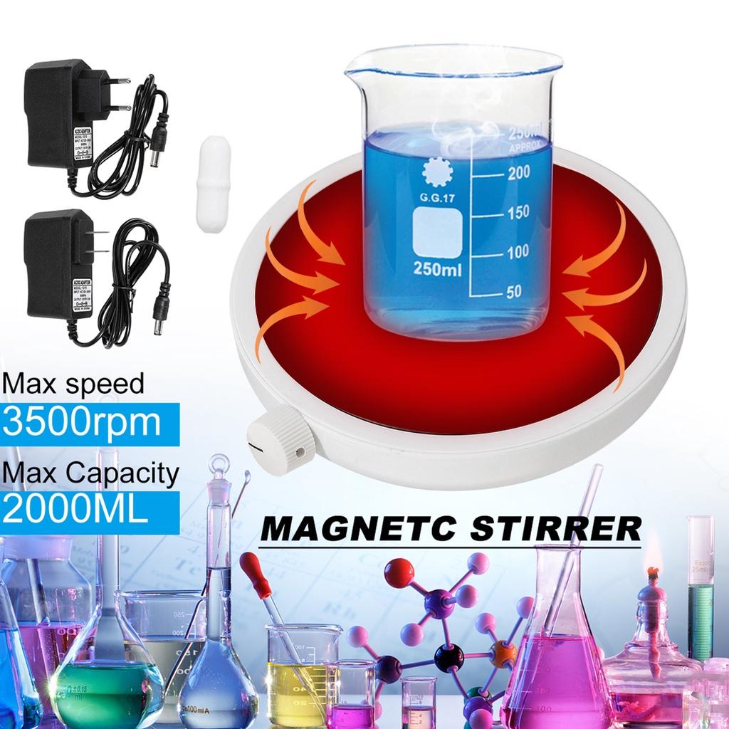 Magnetic Heating Stirrer Laboratory Equipment Magnetic Agitator Magnetic Mixer Stirring Capacity For Home Lab Educational 2000ML