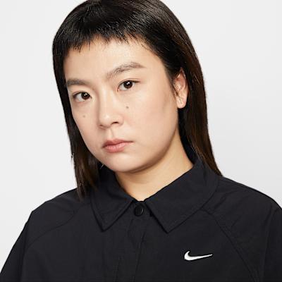 Nike Jackets Women's Black Lapel Moderate Other