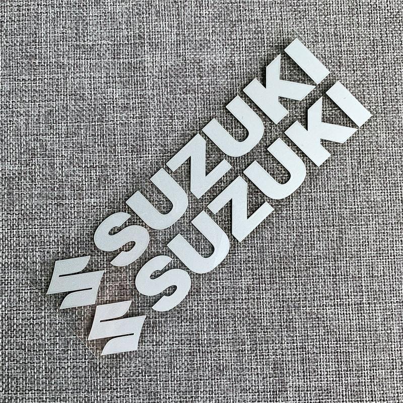 2pcs PVC for SUZUKI Swift SX4 S Cross Jimny Samurai Alto Ignis Grand Vitara Motorcycle Sticker Body Decal Reflective Decoration