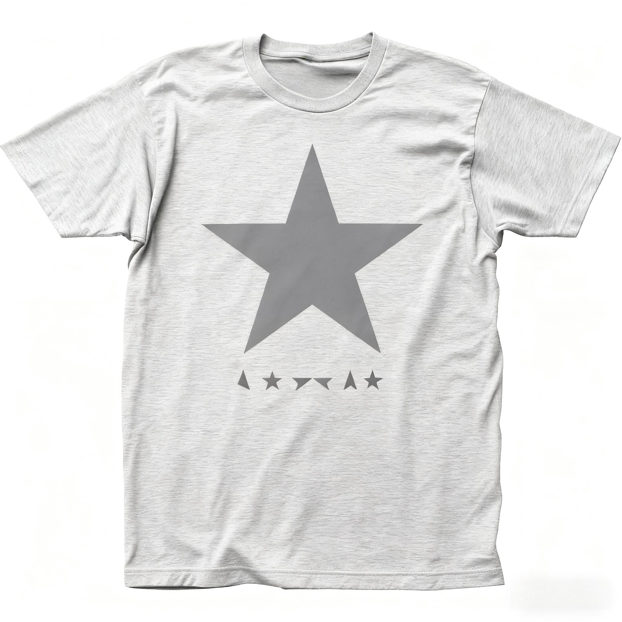 

David Bowie Blackstar T Shirt Mens Licensed Rock N Roll Band Music Tee New Black Fashion Casual trend Y2k Vintage Cotton T-shirt 4XL