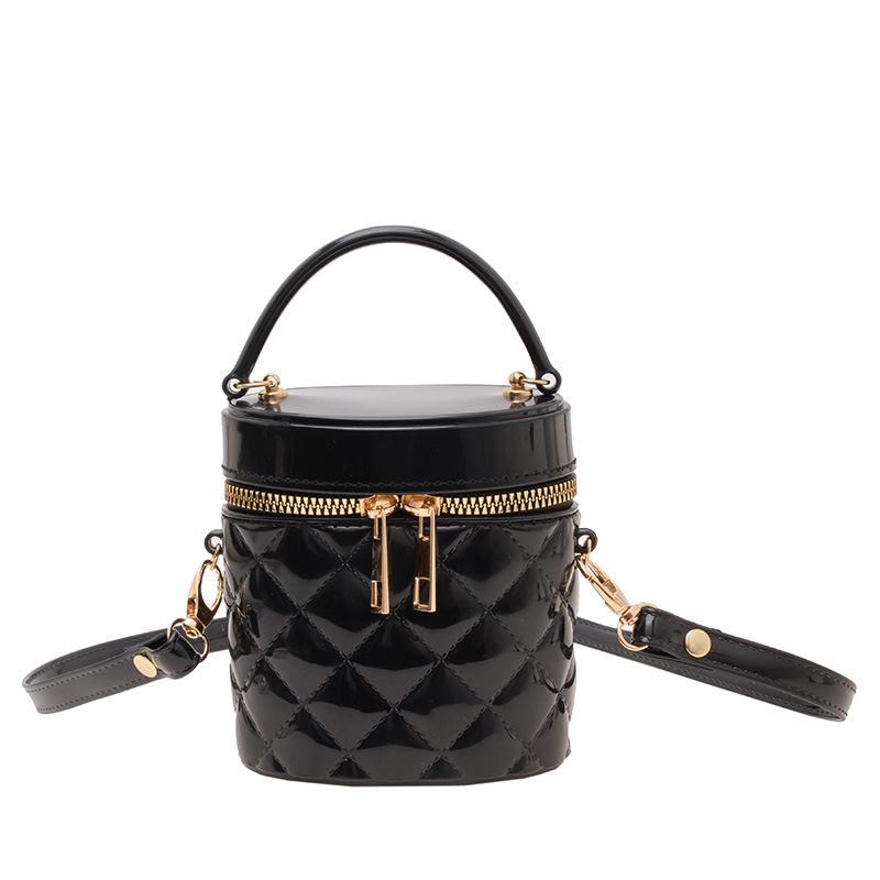 2025 Kids' Jelly Mini Cylinder Crossbody Bag – Cute, Stylish Small Handbag for Makeup & Accessories
