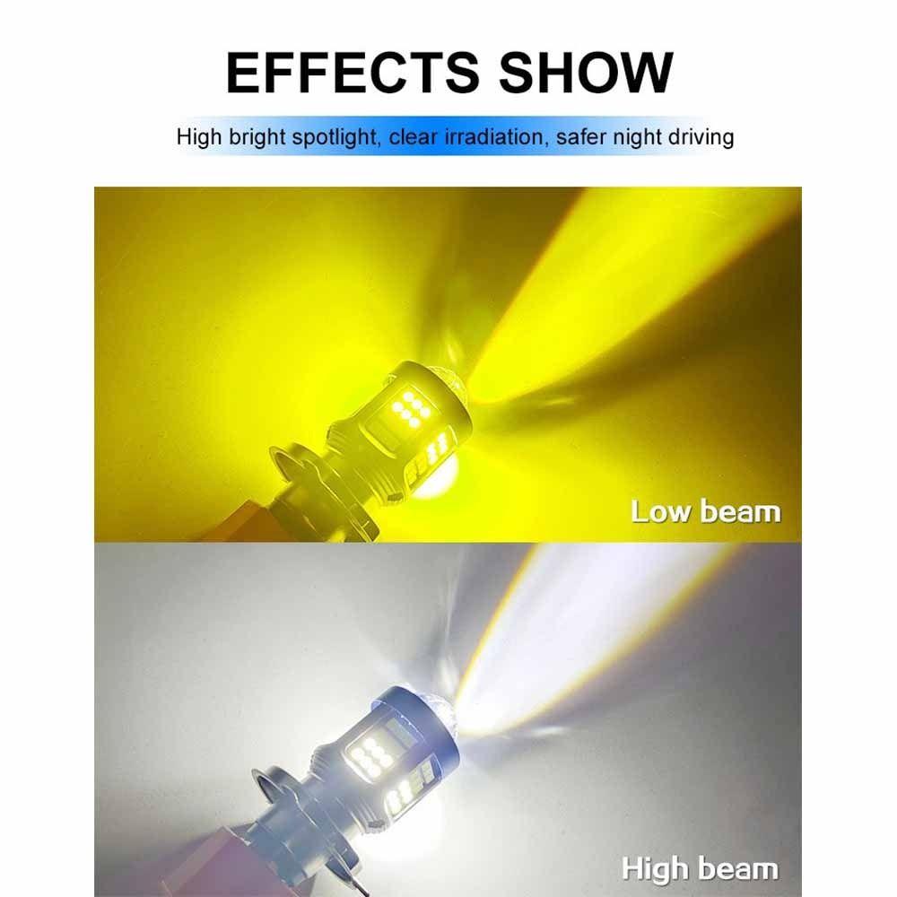 3570 LED Lens Motorcycle Fog Light Hi Lo Lamp Moto Scooter Light LED Motorcycle Headlight  Motobike