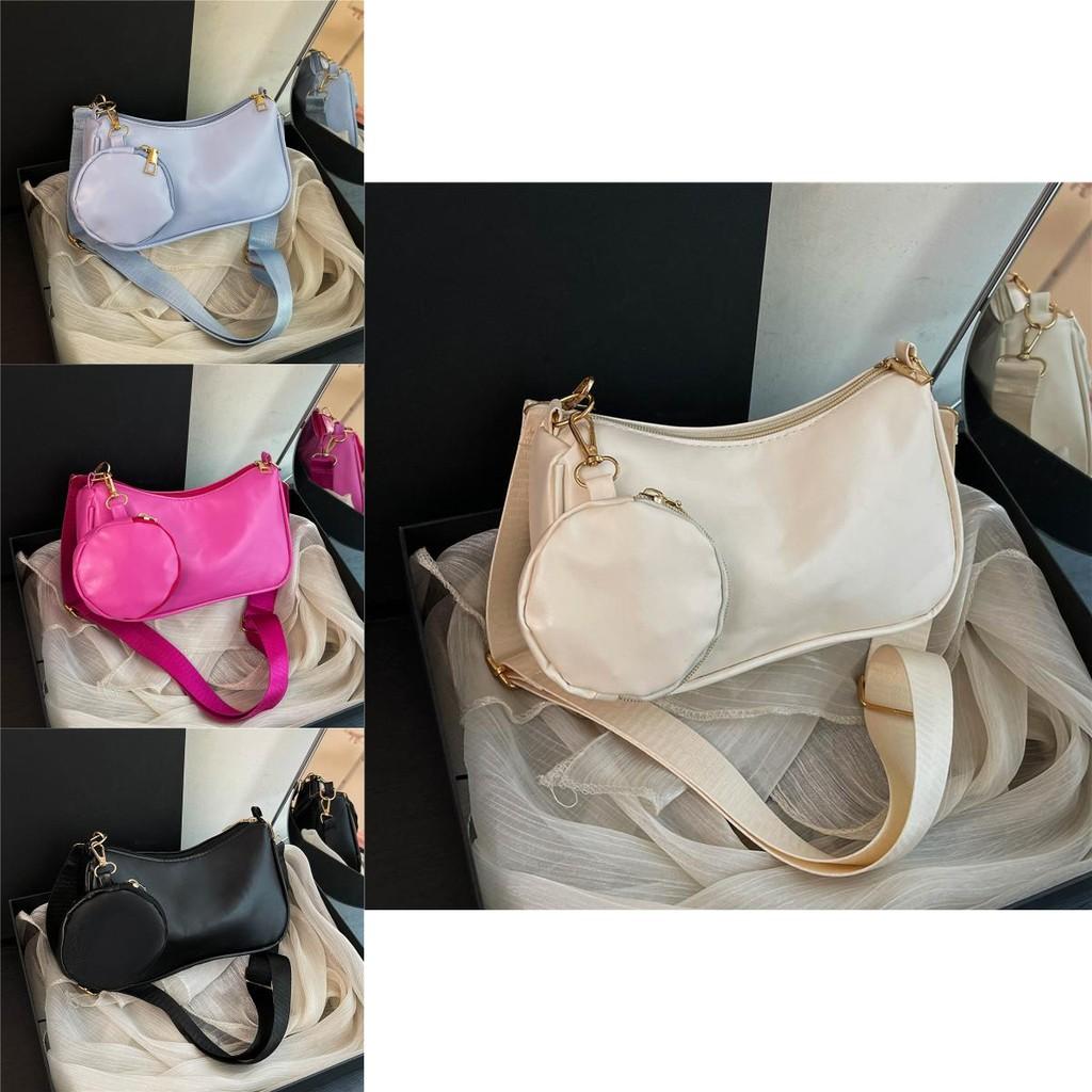 Chic Stylish Minimalist Retro Small Shoulder Bag For Women In Black Pink Blue White Red