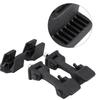 2 Set of Hood Latch Safety Catches & Brackets for Jeep Wrangler JK 2007 2016 55395653AF