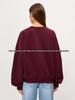 Retro American Style Thickened Round Neck Pullover Hoodie - Hip-Hop Inspired
