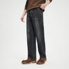 NVG·YOUNG Men's Retro Washed Loose Straight Jeans