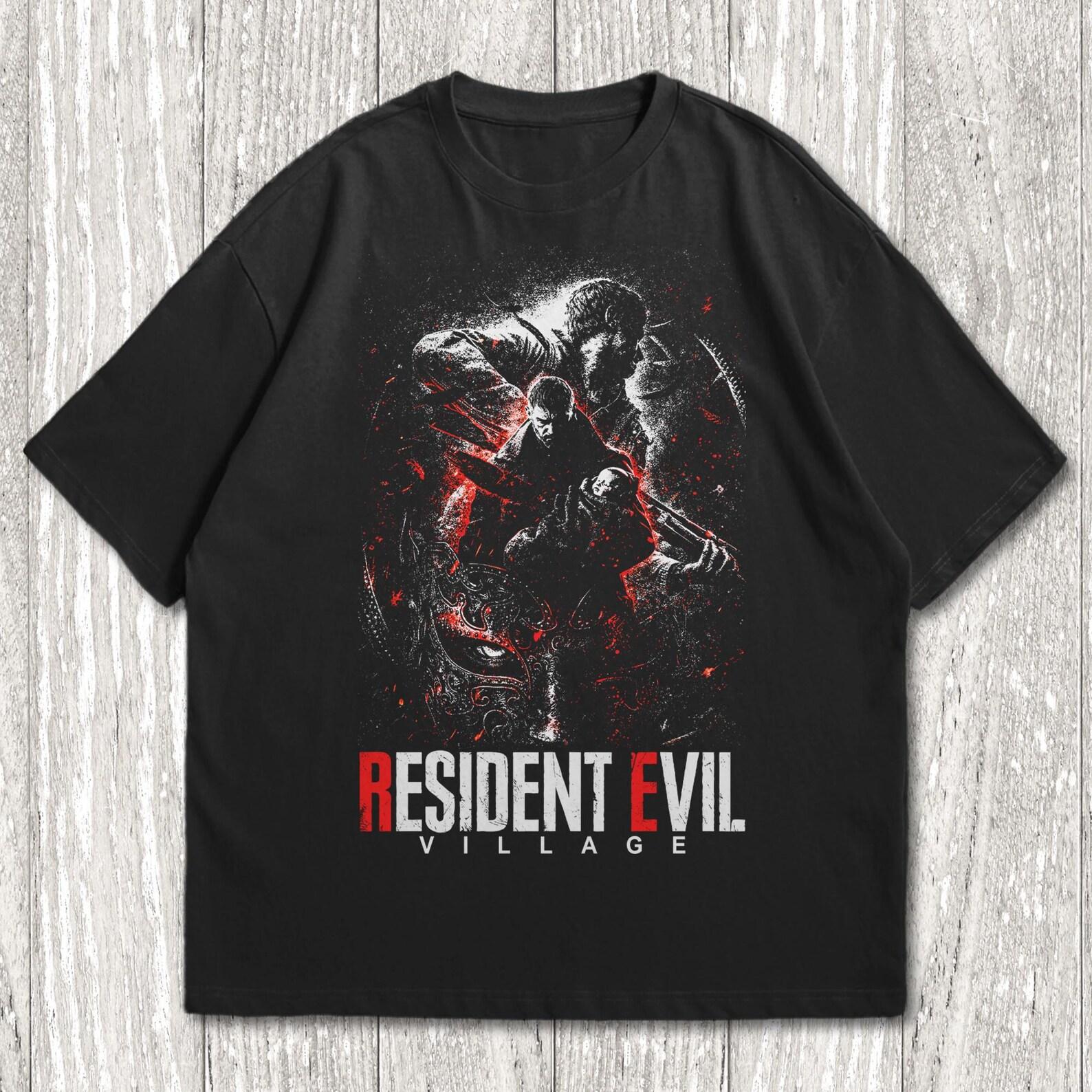 Resident Evil Village T-Shirt, Resident Evil Vintage Unisex T-Shirt, Resident Evil 8 Shirt, Resident Evil Biohazard 3XL