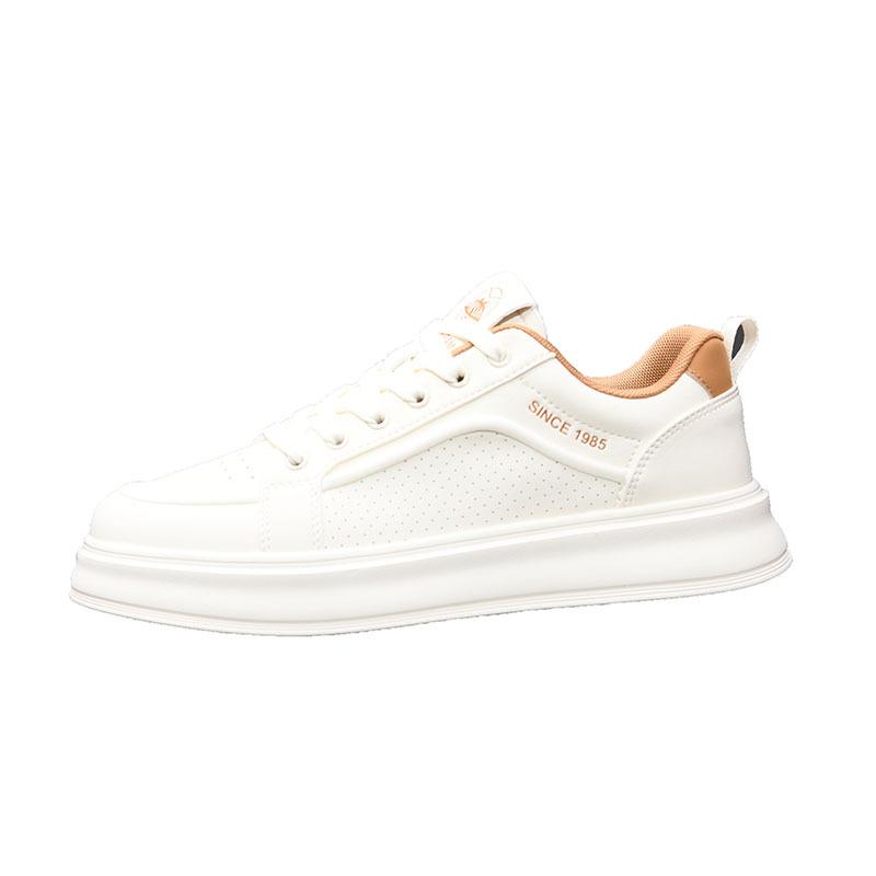 Summer new breathable deodorant thick-soled sports and leisure board shoes non-slip heightening small white tide shoes