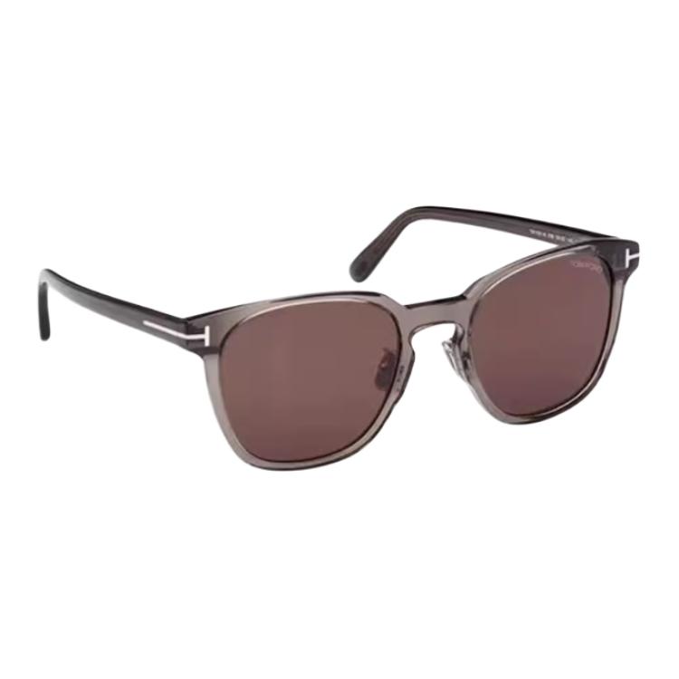 TF Mirror Leg Letter Logo Oval Sunglasses Unisex sunglasses Multicolor FT1051-K