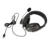 USB Gaming Headset Wire Control Adjustable Volume Gaming Headset with Microphone for PC Laptop for PS4
