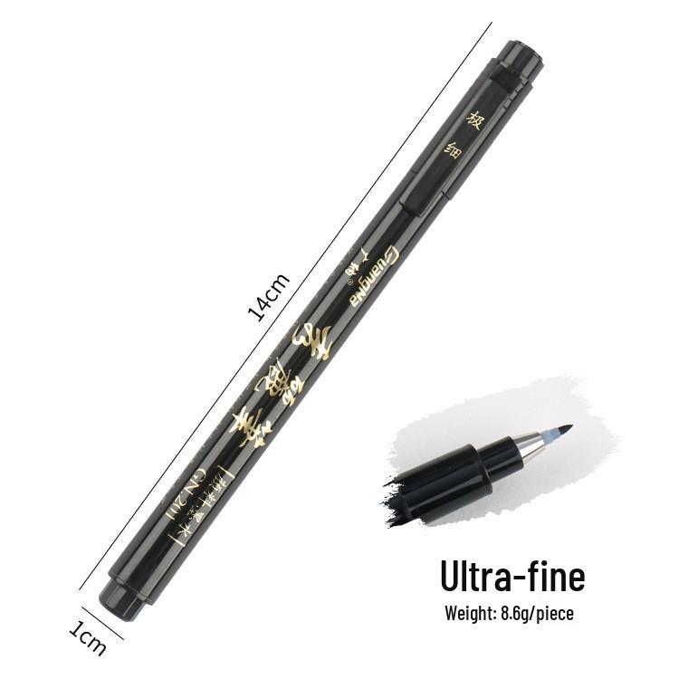 Beautiful Creative Calligraphy Pen - Refillable Ink, Soft Kai Tip, Own Nib