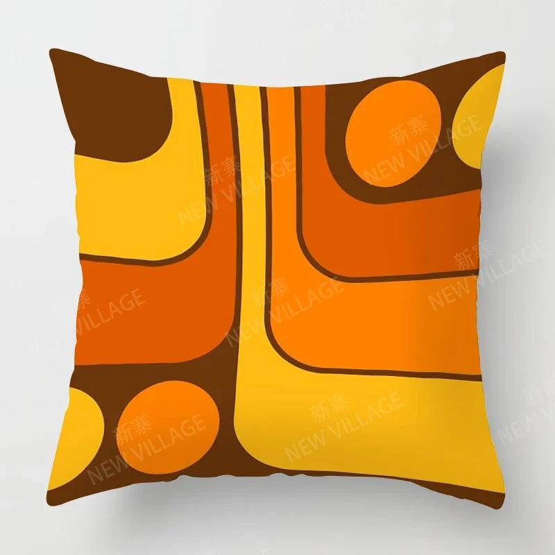 

Скандинавский осенний домашний декор осенняя наволочка для диванной подушки современный x x x x геометрия 66x66cm