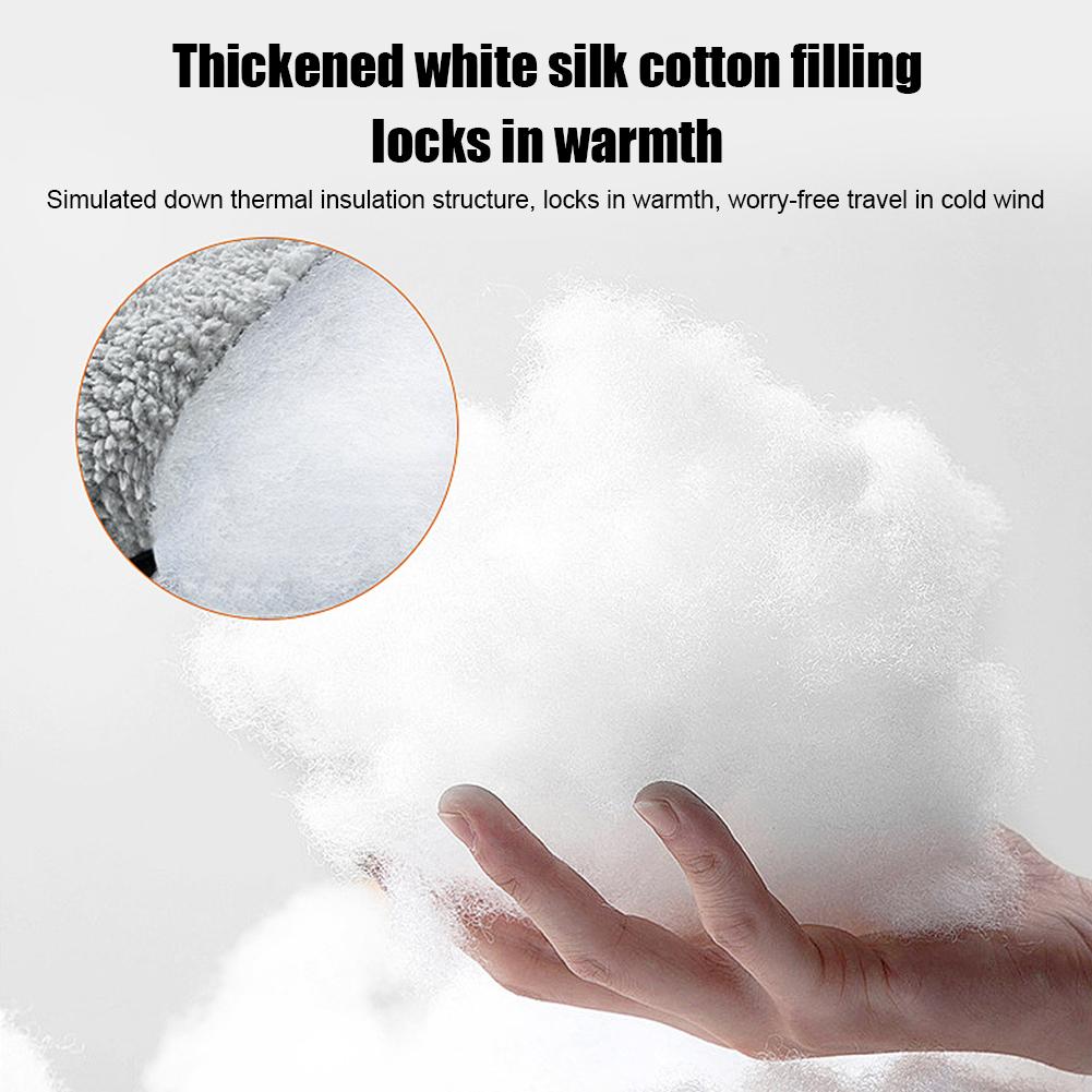 1 Pair Motorcycle Handlebar Muffs Winter Equipment Mitts Warmer Gloves Waterproof Handmuffs Bicycle Handle Cover Warmers