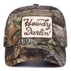 Unisex Howdy Darlin Embroidery Baseball Caps Spring And Autumn Outdoor Adjustable Casual Hats Sunscreen Hat Sports Cap