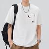 Men's New Summer Loose Round Neck Short-sleeved T-shirt Thin Printed Short T-shirt