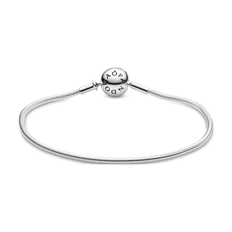 Pandora 925 Sterling Silver Bangles Women's Silver 596000-19