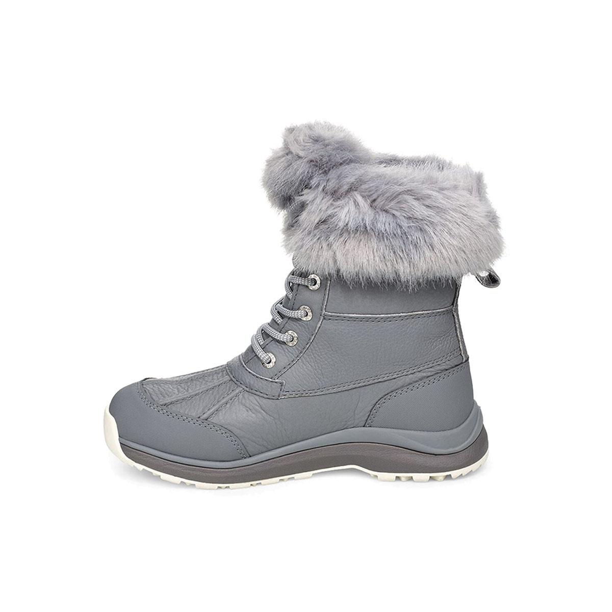 (WMNS) UGG Adirondack Boot III Fluff Fleece Lined Blue Gray Women s 1103849-GYS EU 37