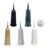 Cemetery Vase Graveyard Decoration Flowers Holder with 7-Hole Cylindrical Insert Reusable Cemetery Flower Holder with Spike