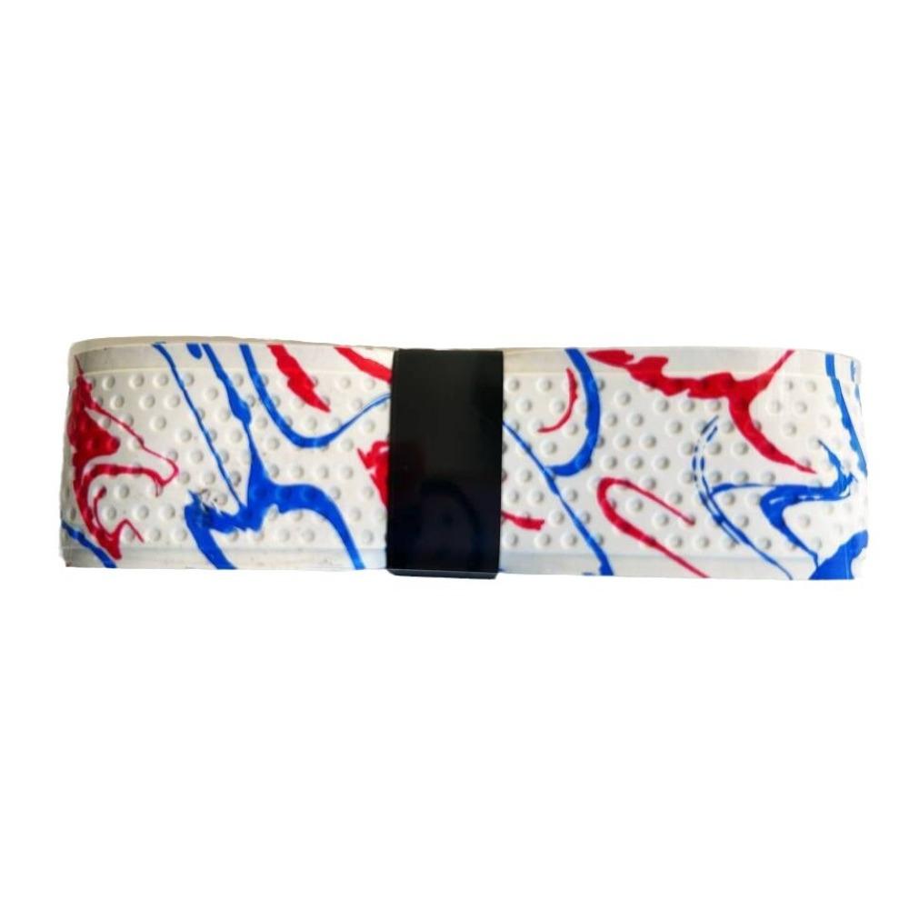 

Обертка для рукоятки бейсбольной биты, амортизирующая лента для рукоятки бадминтонной ракетки, аксессуары для паделя Red&Blue&White