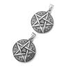 Viking Pentagram Stainless Steel Pendant Necklace for Men & Women - Rock, Punk, Hip Hop Style