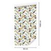 Toucans Wallpaper White and Light Gray for Living Room and Bedroom 50x1000