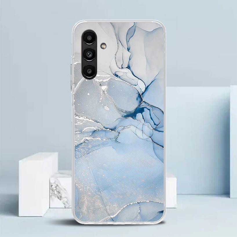 Granite Marble Phone Case For Samsung Galaxy A17 A37 A57 A16 A15 A14 A13 A56 A55 A54 A53 A36 A35 A34 A33 A26 A25 A24 A23 Galaxy