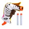 Hasbro Nerf Micro Shot Fortnite Peely Bone Mini Blaster, Design Based on Fortnite Peely Bone, Includes 2 Nerf Elite Darts, Fortnite Nerf Blaster F7672