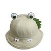 Cute and funny fisherman hat children cartoon three-dimensional big eyes dome basin hat men sweet and cute sunshade sunscreen hat