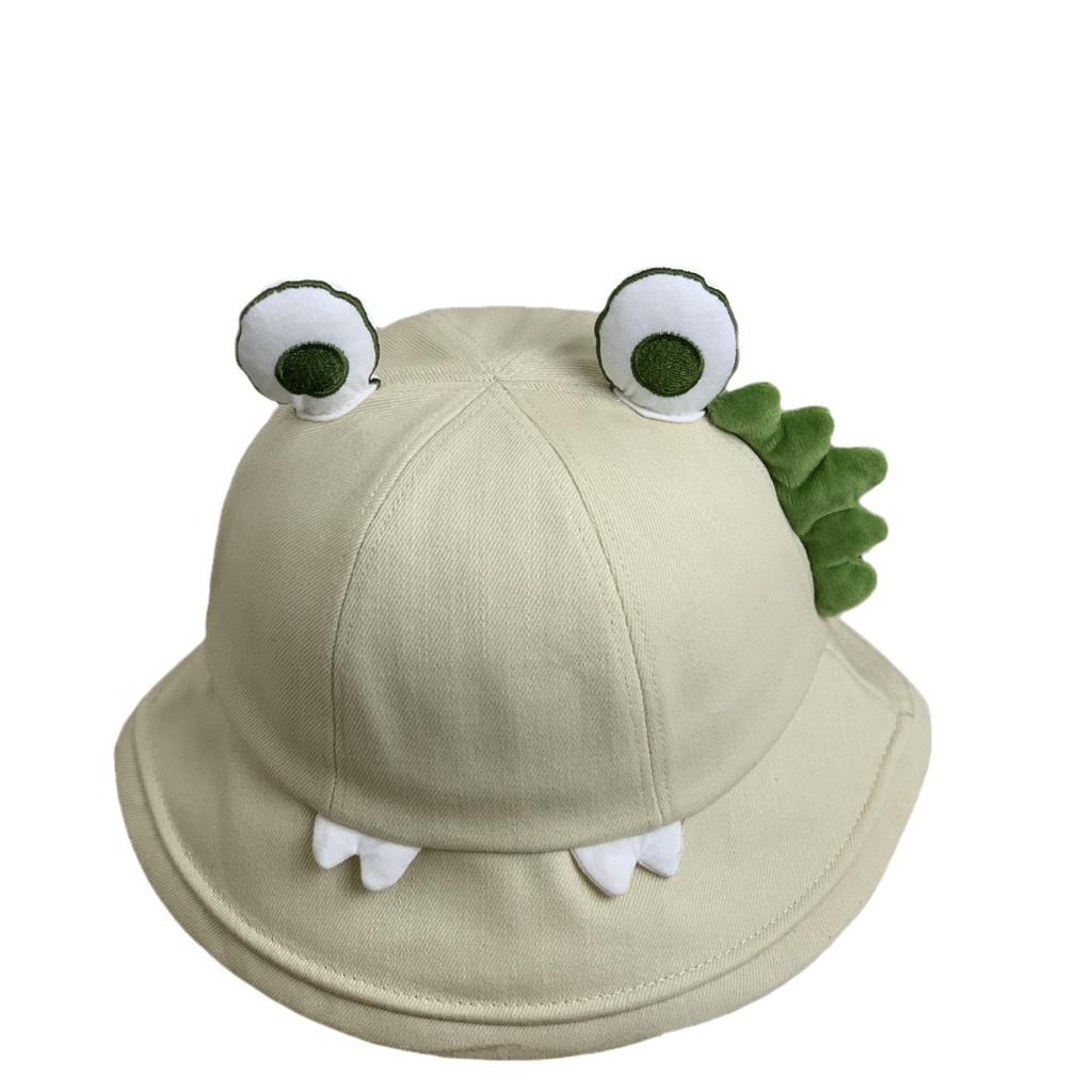 Cute and funny fisherman hat children cartoon three-dimensional big eyes dome basin hat men sweet and cute sunshade sunscreen hat