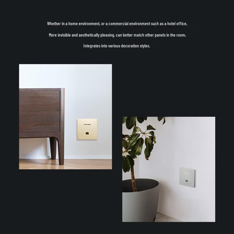 TP-Link AX3000 Wi-Fi 6 Wall-Plate Access Point CN plug (adapter included)