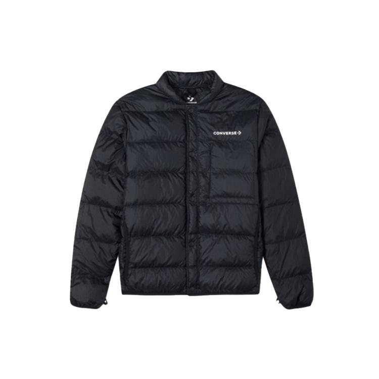 Converse Premium Short Down Jacket Asia Sizing 'Black' Men's 10021983-A01