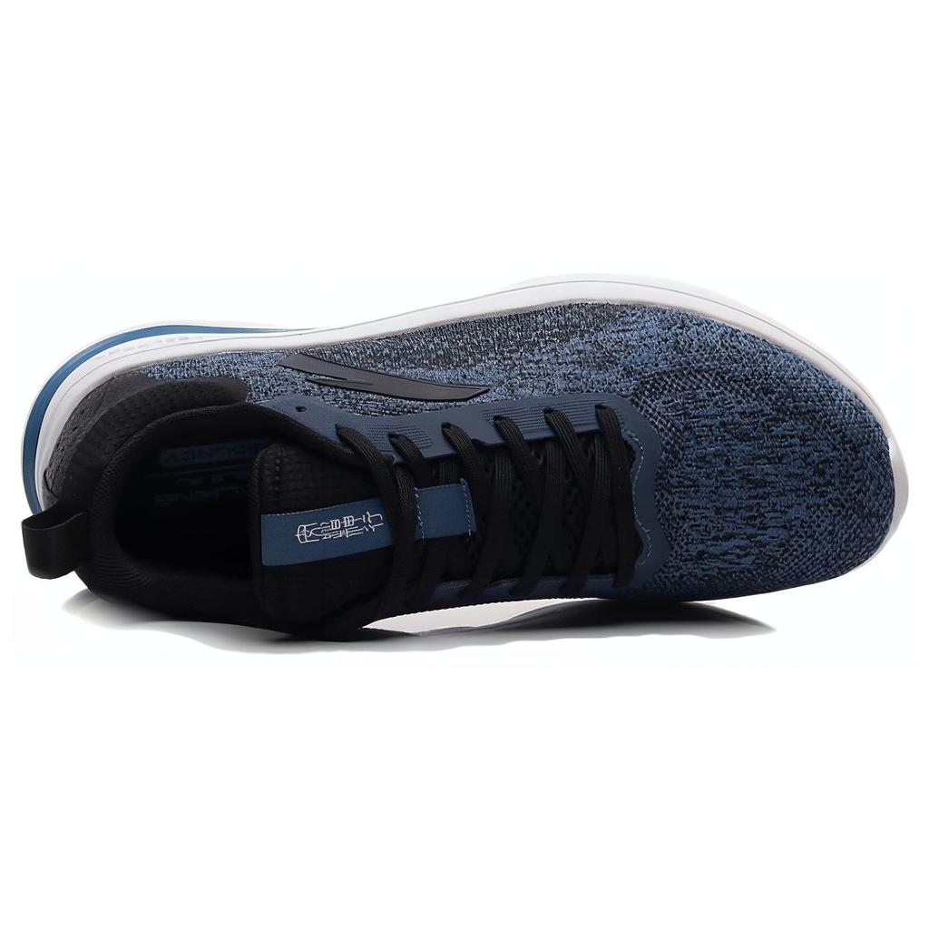 Anta Shocking 4 Shock Absorption Non-Slip Wear-Resistant Low-Top Training Shoes Men Training Shoes Black Blue 112337718-2