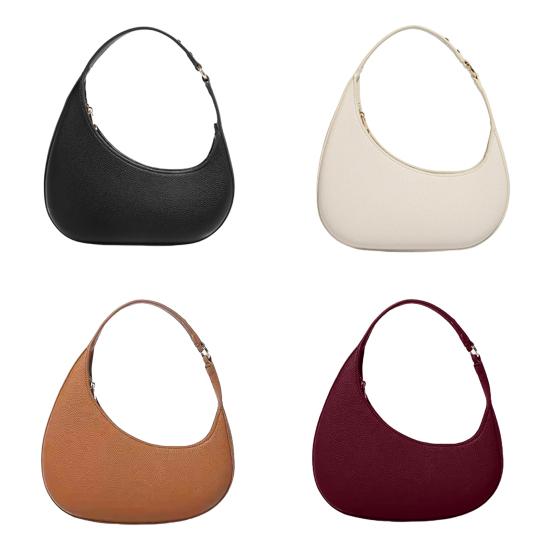 Dámská taška přes rameno do podpaží Nepravidelná taška ve tvaru půlměsíce Kabelka na zip Peněženka Večerní nákupní taška pro práci, párty, rande, události