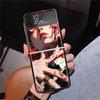 C-Chainsaw Mans Makima Phone Case For Samsung Z Flip 7 6 5 4 3 Galaxy ZFlip7 ZFlip6 ZFlip5 ZFlip4 ZFlip3 5G Print Cover
