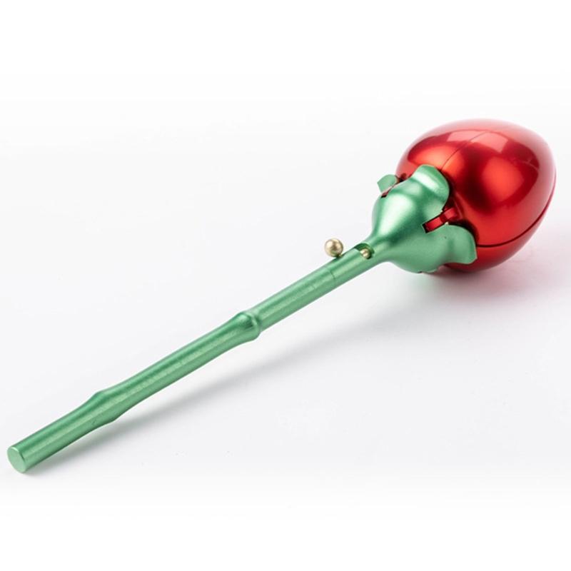 Automatic Opening Rose Shape Jewelry Box Jewelry Rings Organizers Suitable for Rings and Pendants with Elegant Design