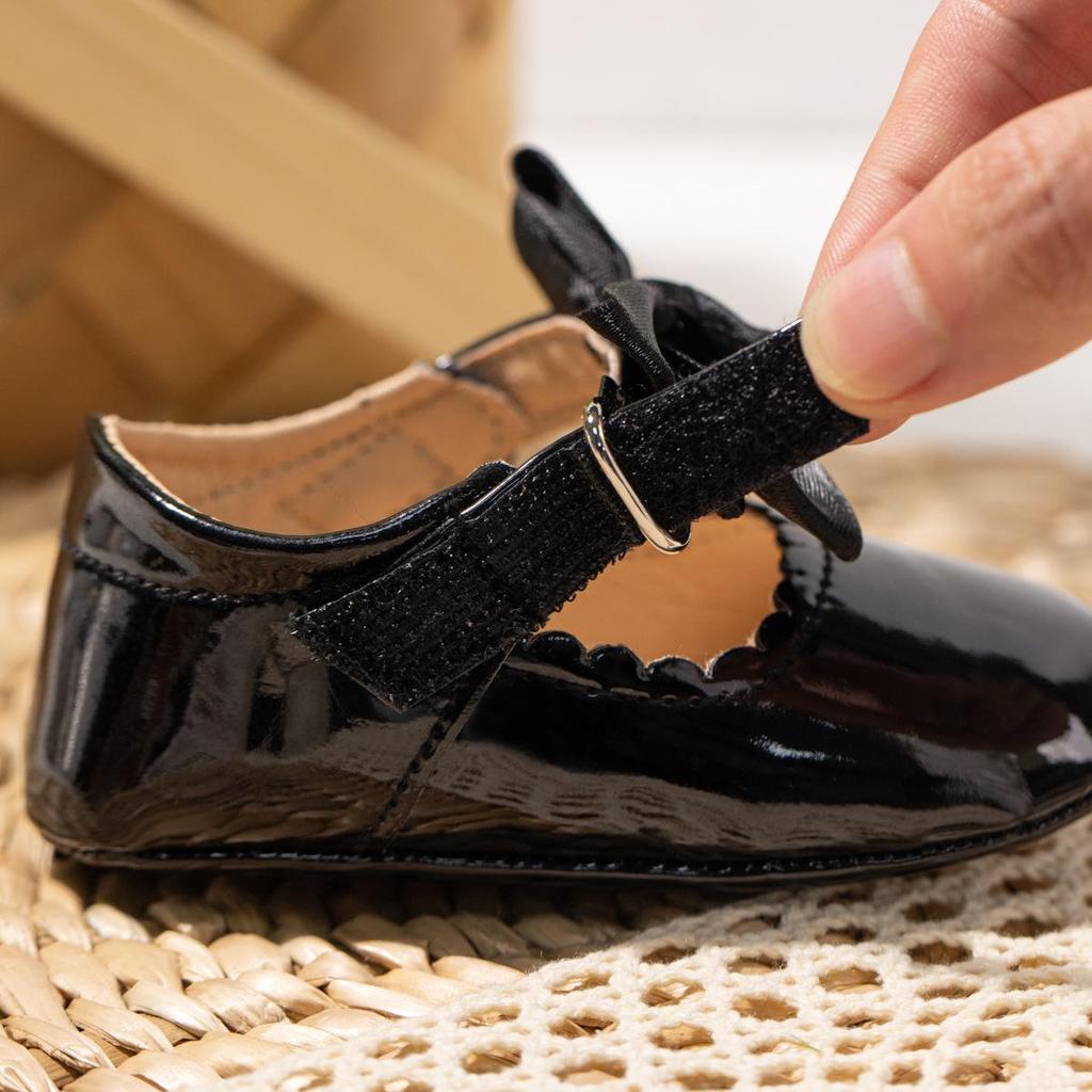 Spring & Fall Baby Leather Soft Sole Princess Shoes for Girls