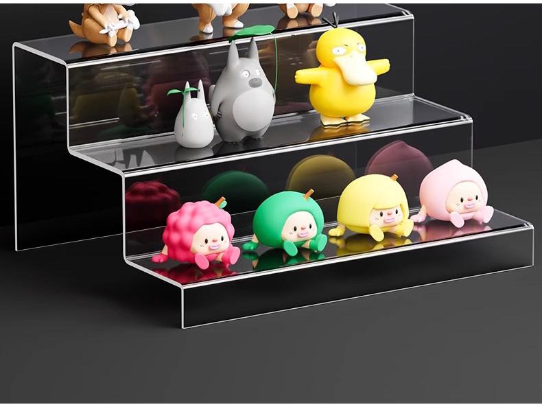Transparent Acrylic Multi-layer Display Stand for Figures and Blind Boxes