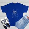 Sketchy Skull Sarcastic Humor Graphic Tee Gift For Men Novelty Funny TShirt