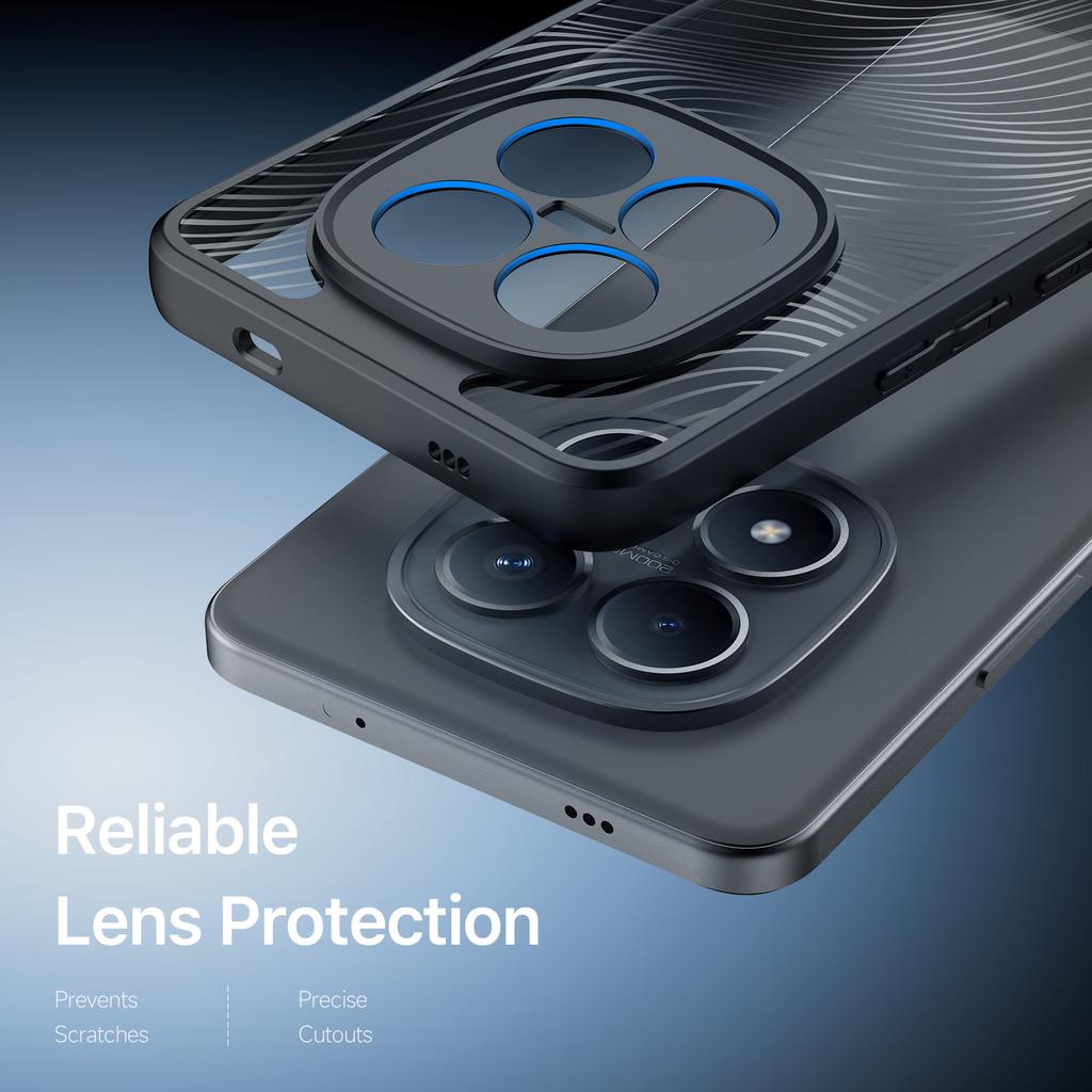 Для Xiaomi Redmi Note 15 Pro 4G (Глобальний) Чохол DUX DUCIS серії Aimo TPU+PC Матовий Протиударний Чохол для Телефону (Сертифікація REACH)