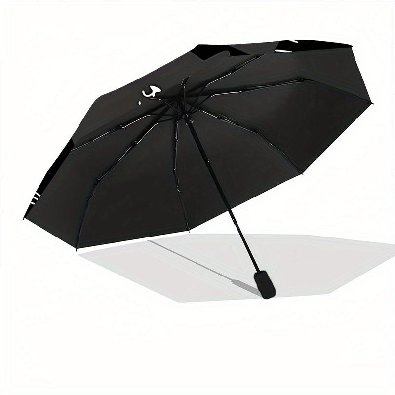 1 Stück Automatische Regenschirm mit Katzenmuster - 8-Rippen faltbares Design, für Outdoor-Abenteuer und Familienfeiern yy250829086