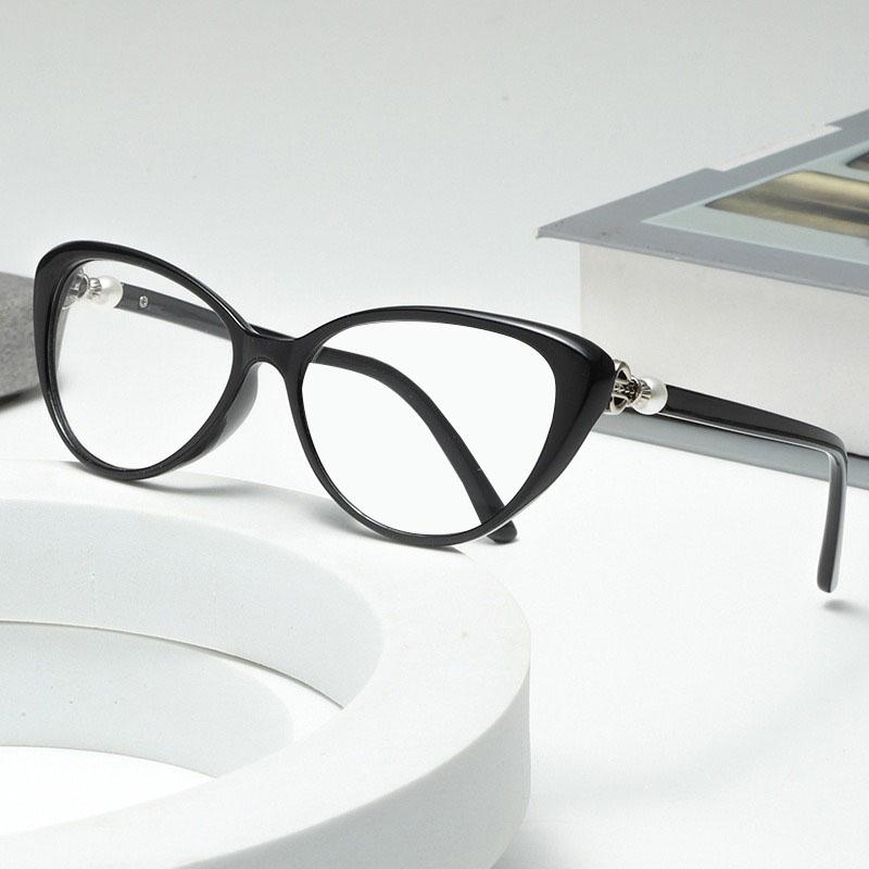 Ladies Cat Eye Computer Reading Glasses Elderly Presbyopic Eyeglasses Spectacles Female +0.5+0.75+1.25+1.5+1.752+2.0+2.25+2.75