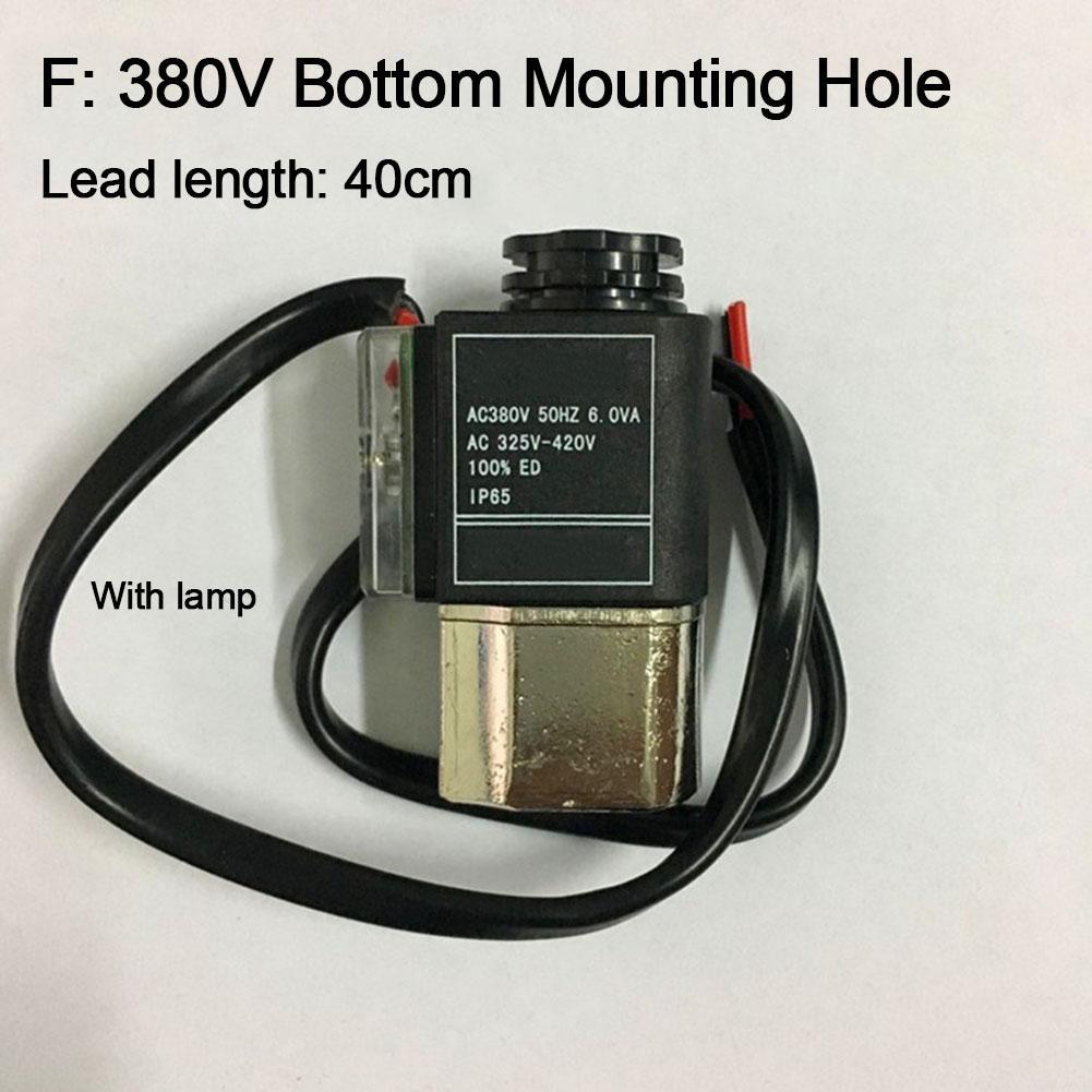 Check Valve Pneumatic System Wide Pressure Range Air Compressor Pump Coil Voltage Options Coil Voltage Options