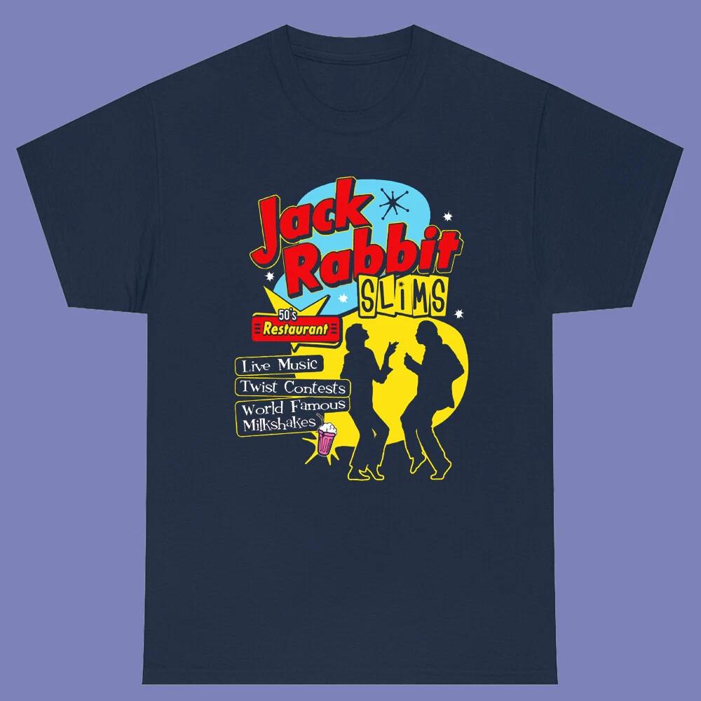 Jack Rabbit Slims Restaurant Men s Navy Size S-3XL S