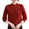 YUZHAOLIN Women's Floral Knit Pullover Sweater