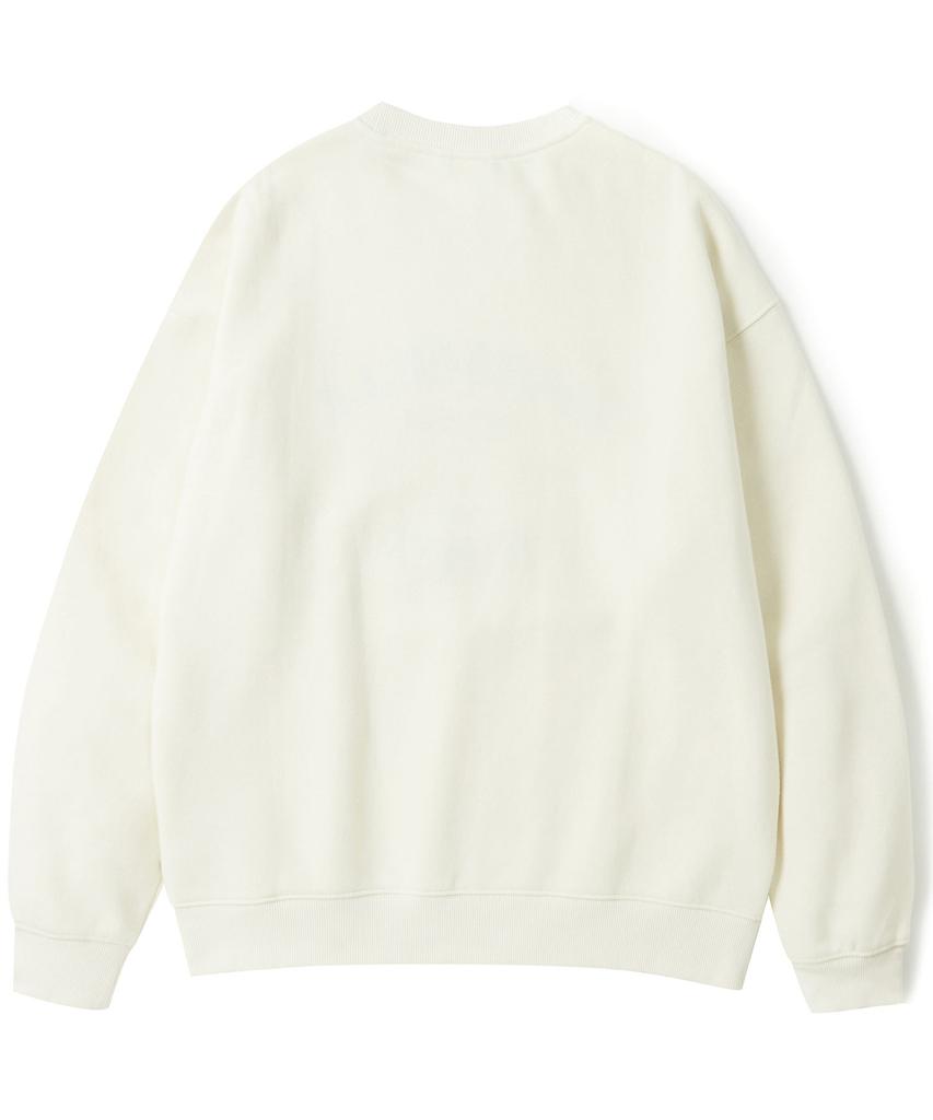 KULTE Authentic Boucle Crewneck Ivory