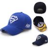Luxurious Super Hero Cap Superman Snapback Embroidery Hat Unisex Steampunk Design